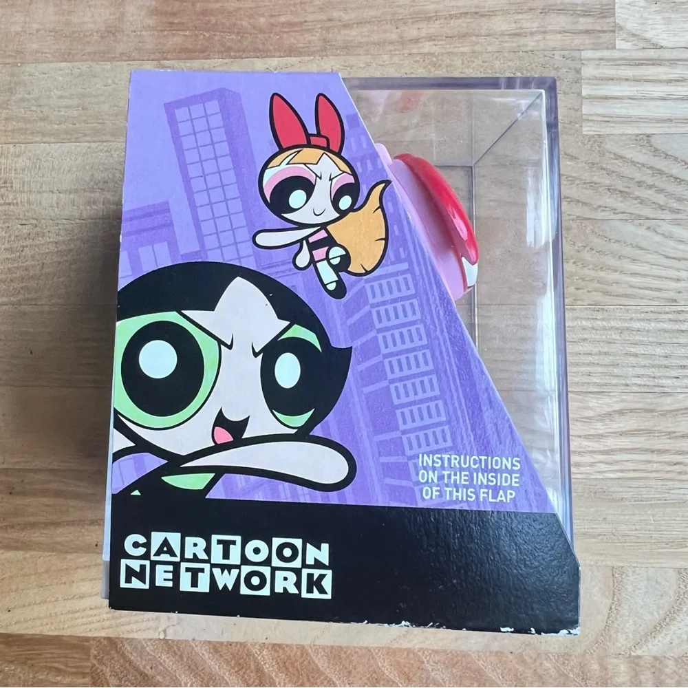 Vintage Cartoon Network the Powerpuff girls interchangeable heads digital watch